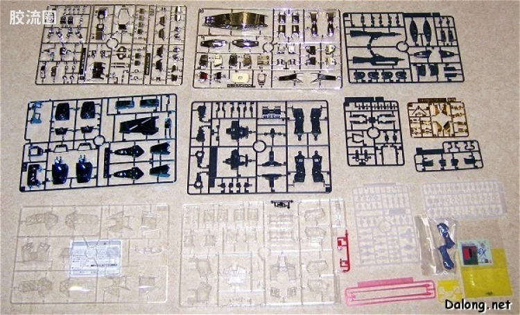 MG 限定电镀透明版 全装甲高达艾利克斯 透明金属涂装版 - 图片
